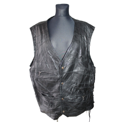 KAMIZELKA MOTOR SKÓRA rozm. 3XL